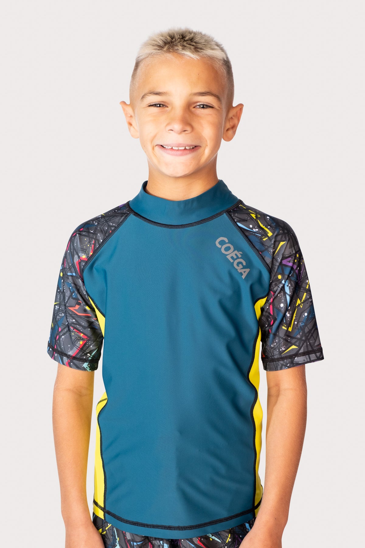 COEGA Boys Youth Rashguard - Short Sleeve