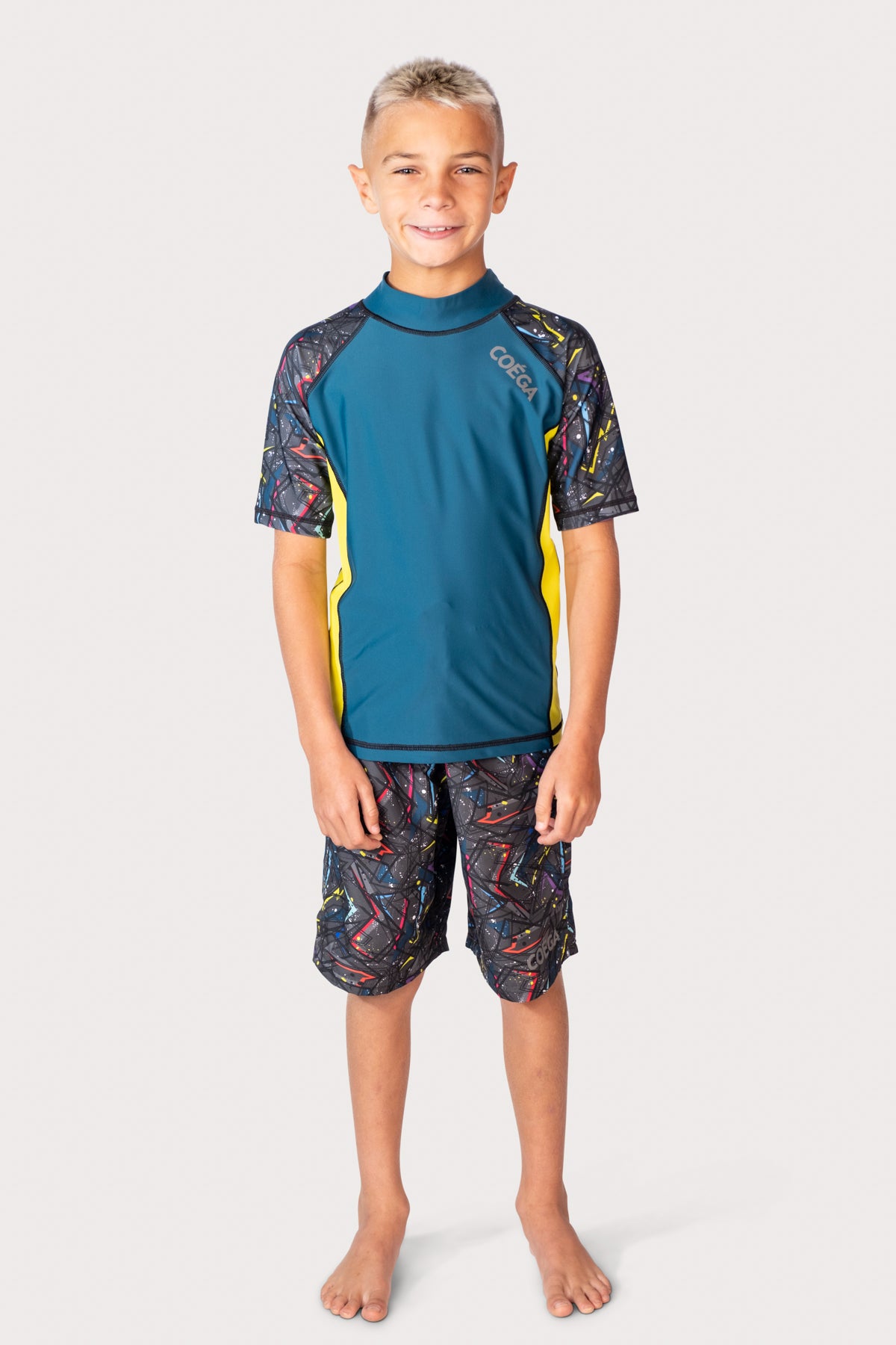 COEGA Boys Youth Rashguard - Short Sleeve