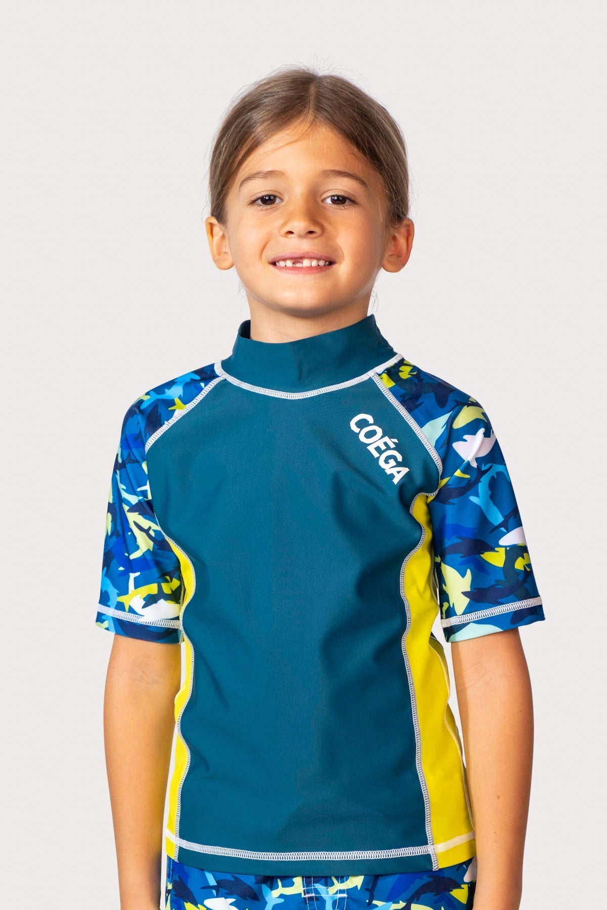 COEGA Boys Kids Rashguard - Short Sleeve