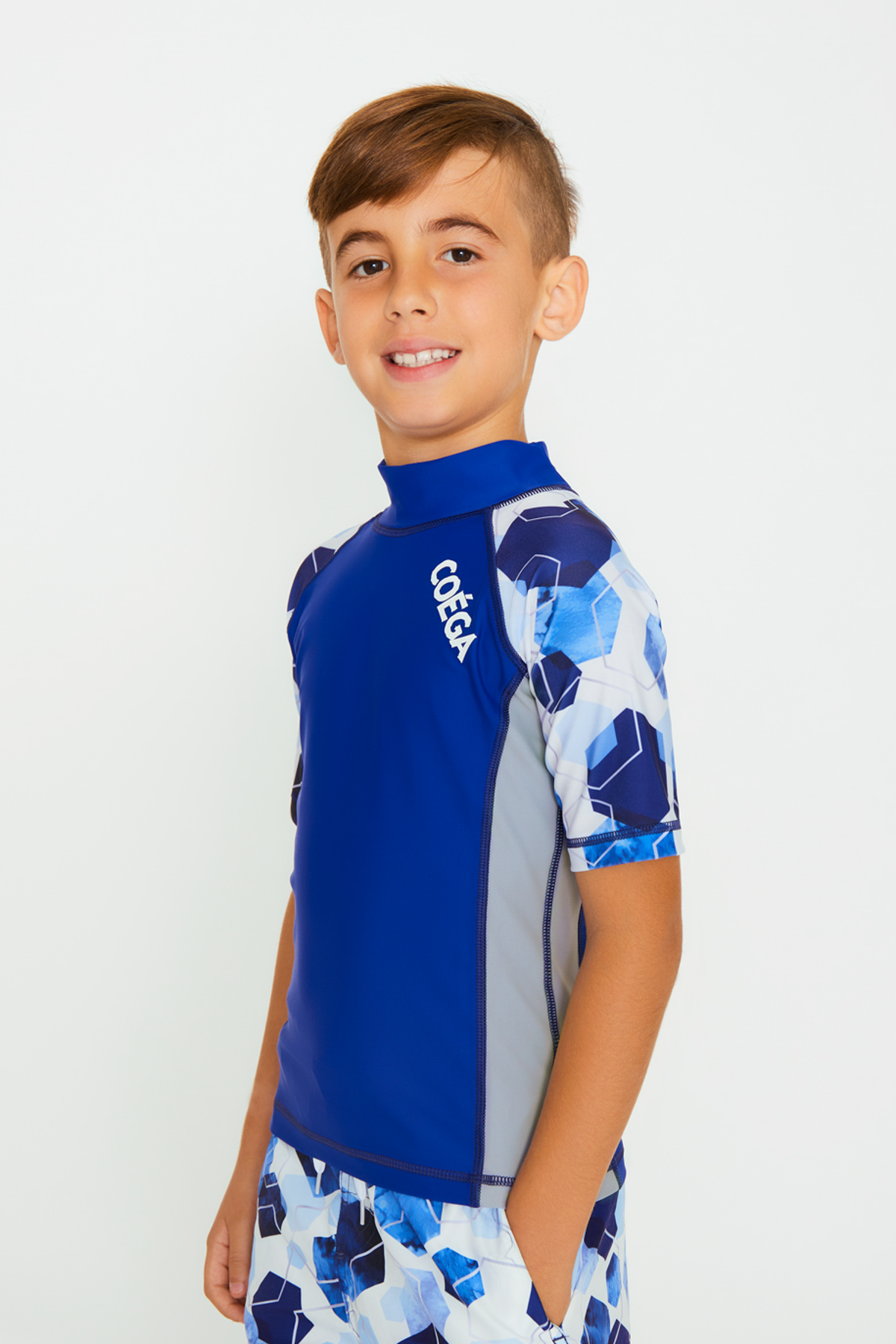 COEGA Boys Kids Rashguard - Short Sleeve