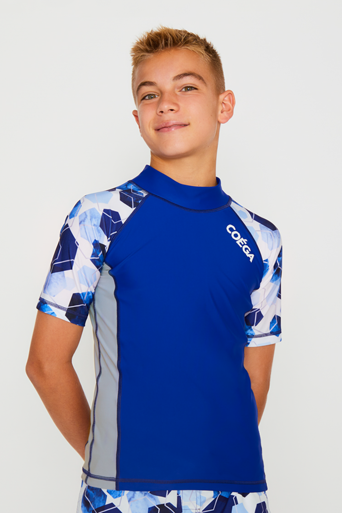 COEGA Boys Youth Rashguard - Short Sleeve