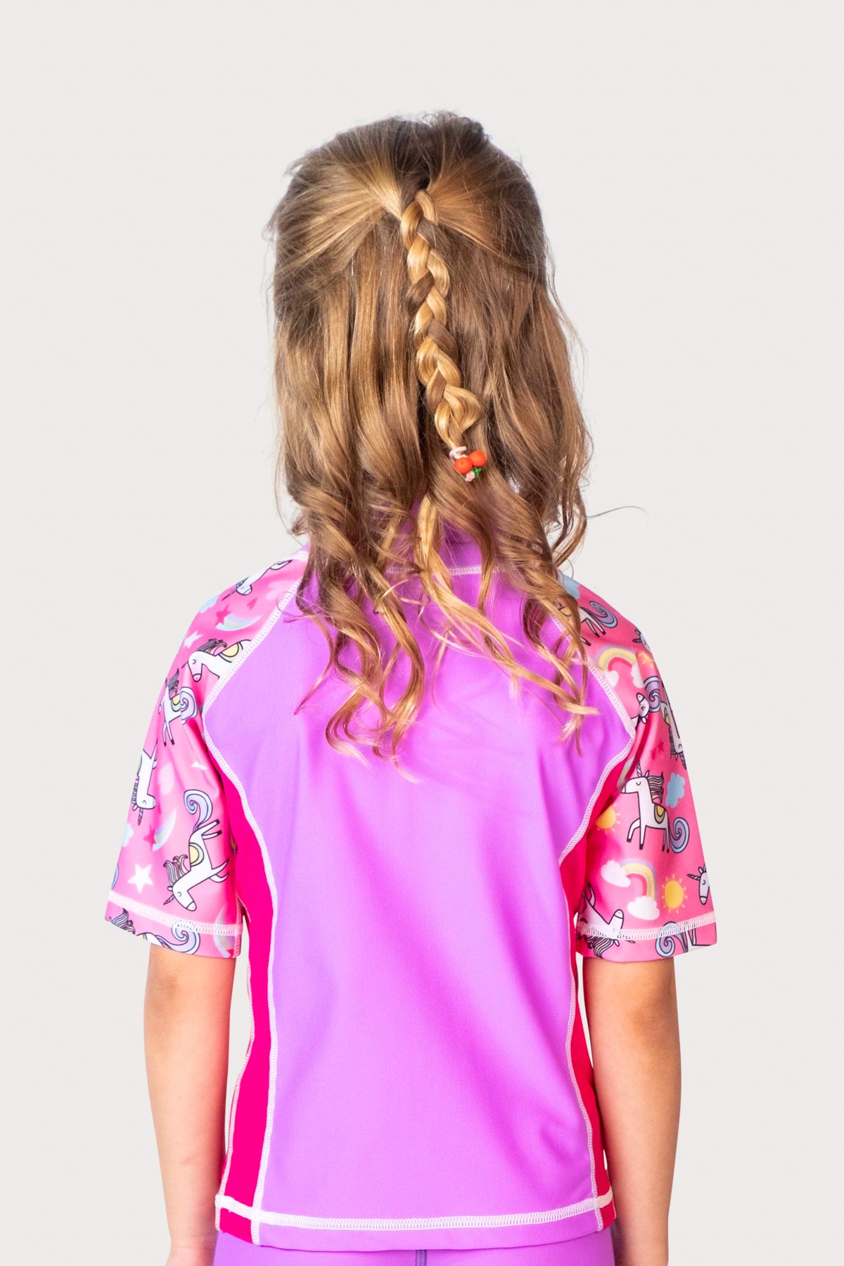 COEGA Girls Kids Rashguard - Short Sleeve