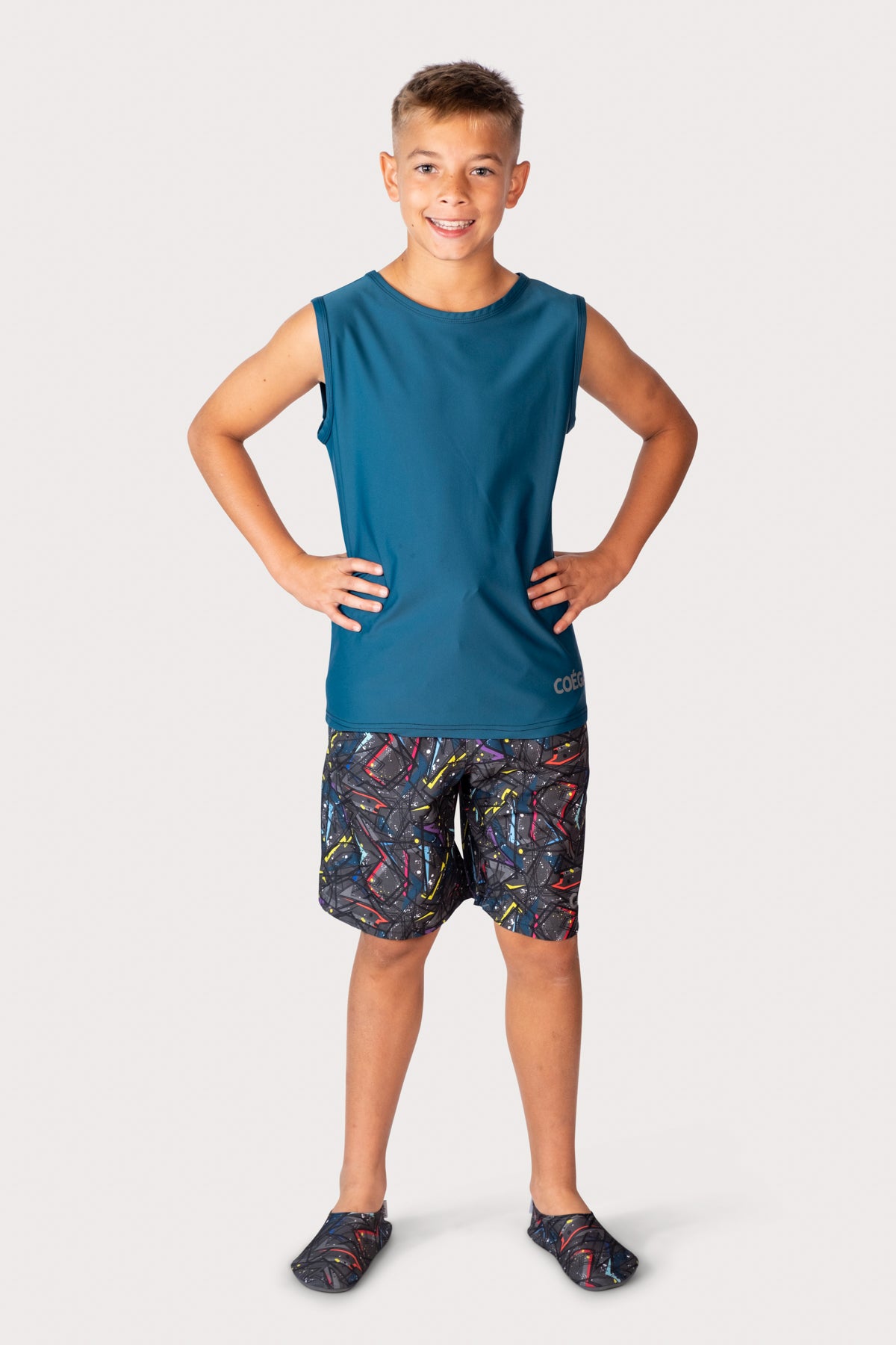 COEGA Boys Youth Rashguard - Sleeveless