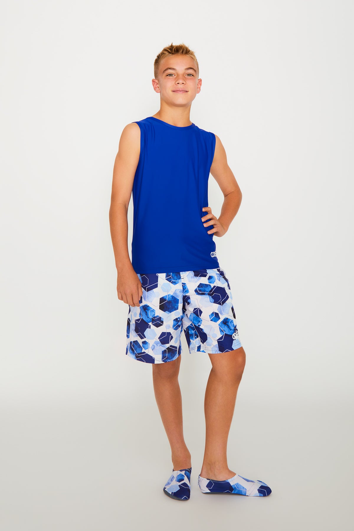 COEGA Boys Youth Rashguard - Sleeveless