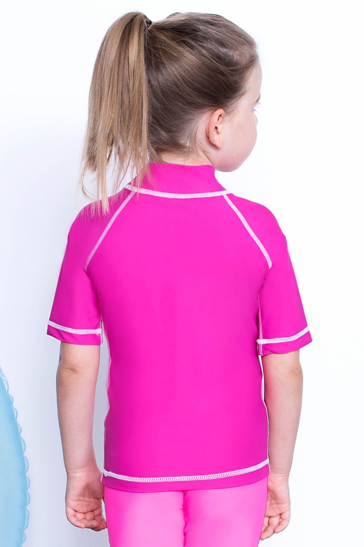 COEGA Girls Kids Rashguard - Short Sleeve