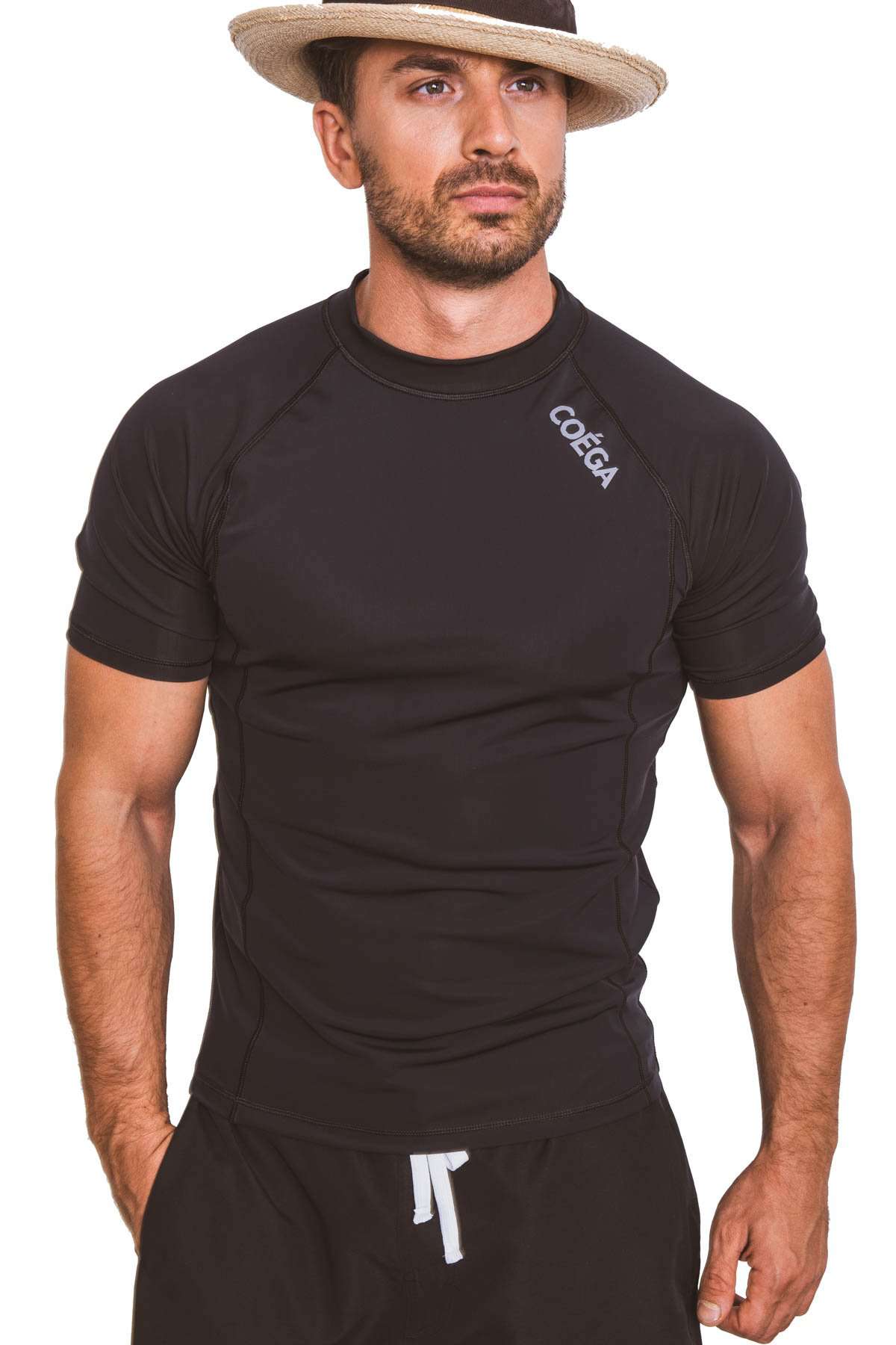 COEGA Mens Rash Guard - Short Sleeve