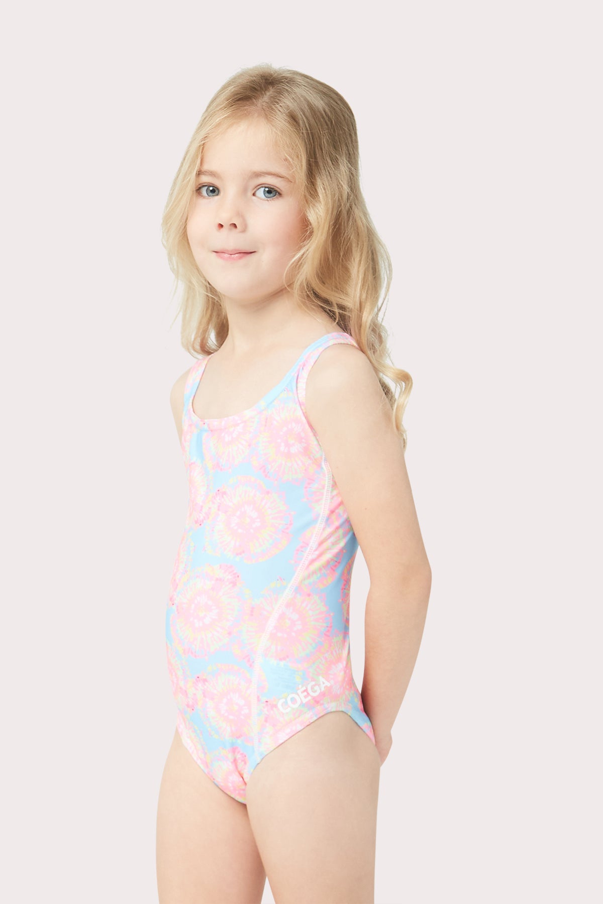 COEGA Girls Kids Competition Swim Suit