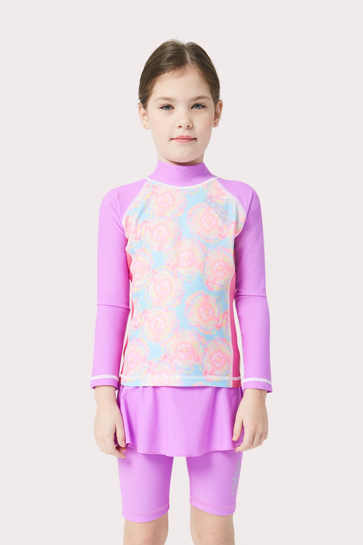 COEGA Girls Kids Rashguard - Long Sleeve