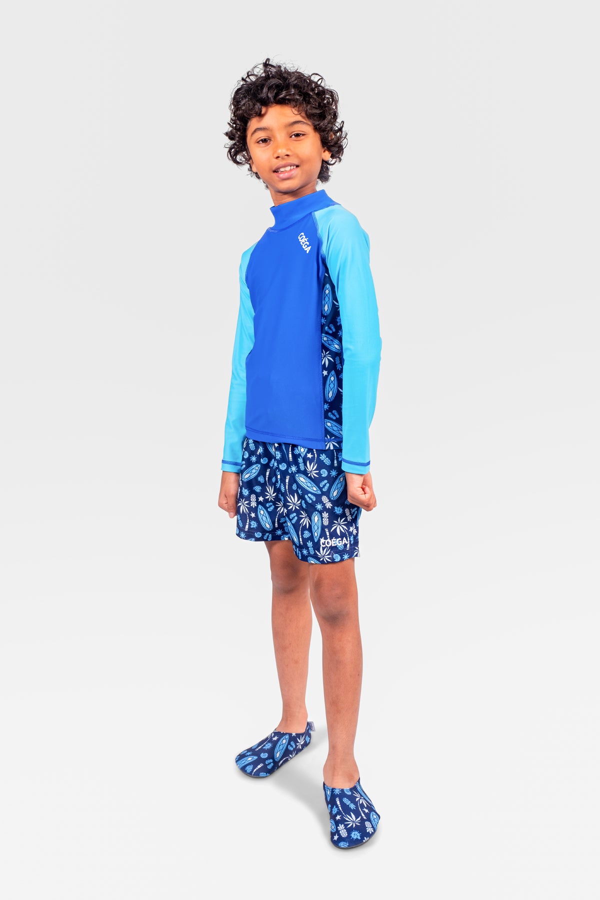 COEGA Boys Kids Rash Guard - Long Sleeve