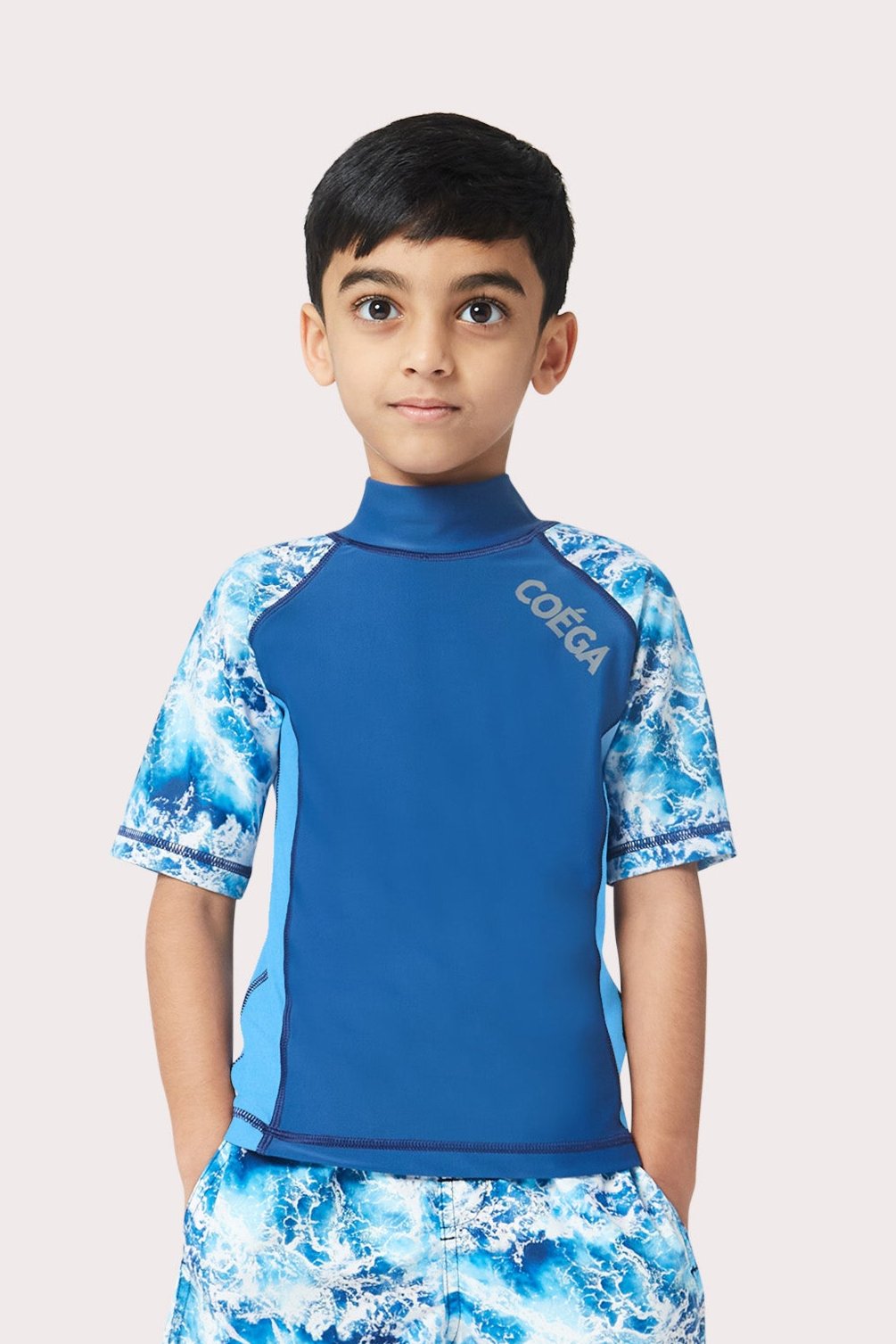 COEGA Boys Kids Rashguard - Short Sleeve