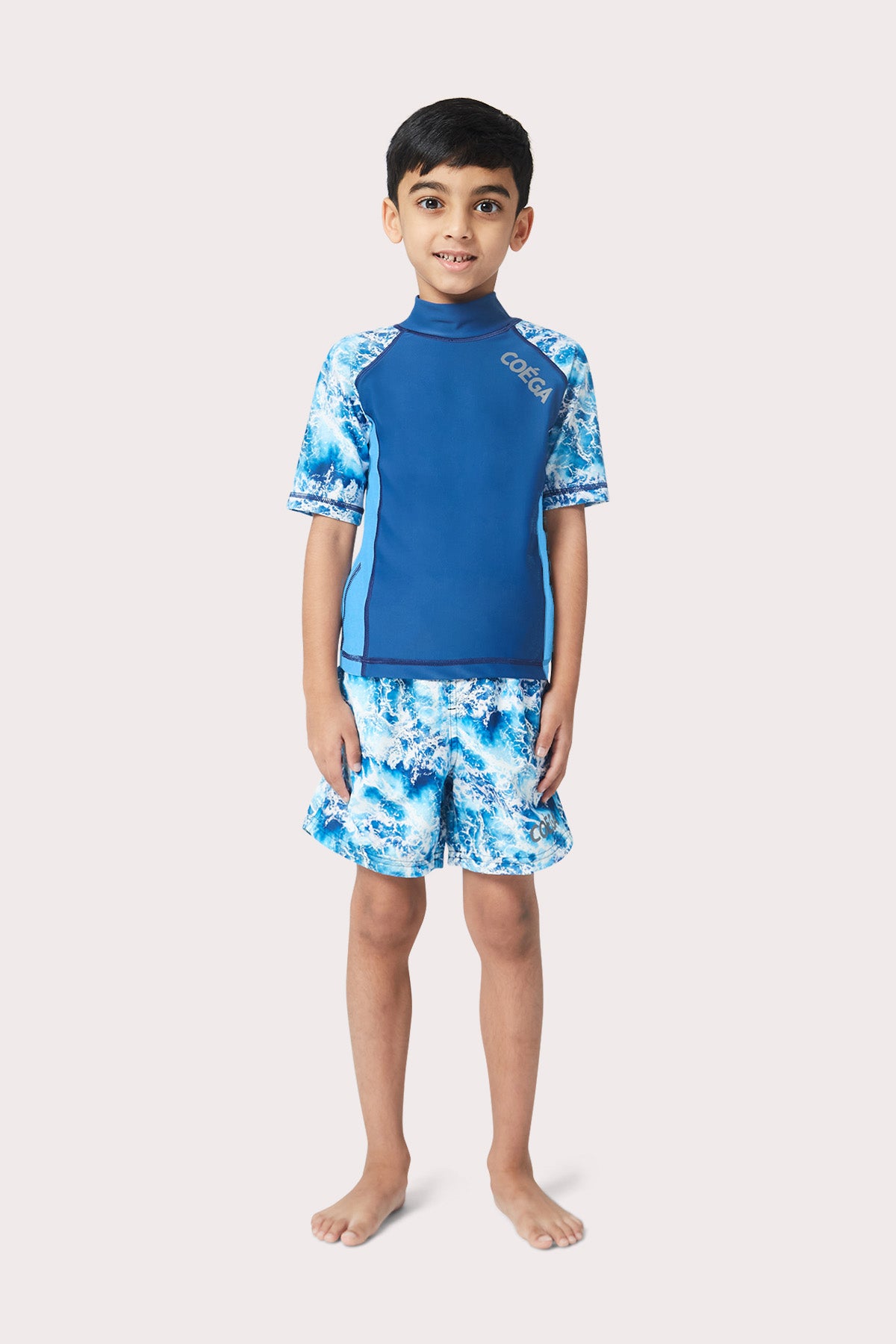 COEGA Boys Kids Rashguard - Short Sleeve