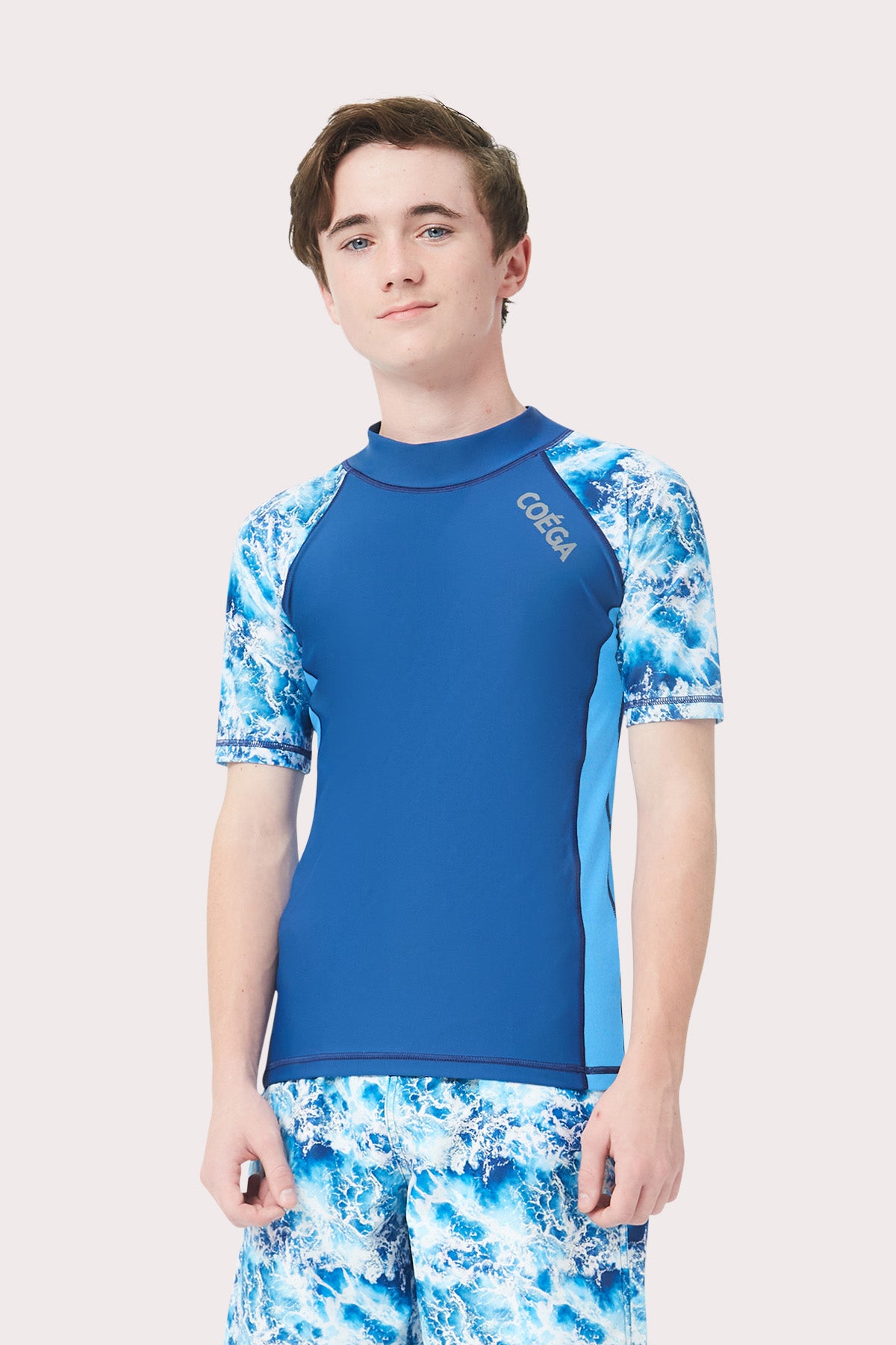 COEGA Boys Youth Rashguard - Short Sleeve