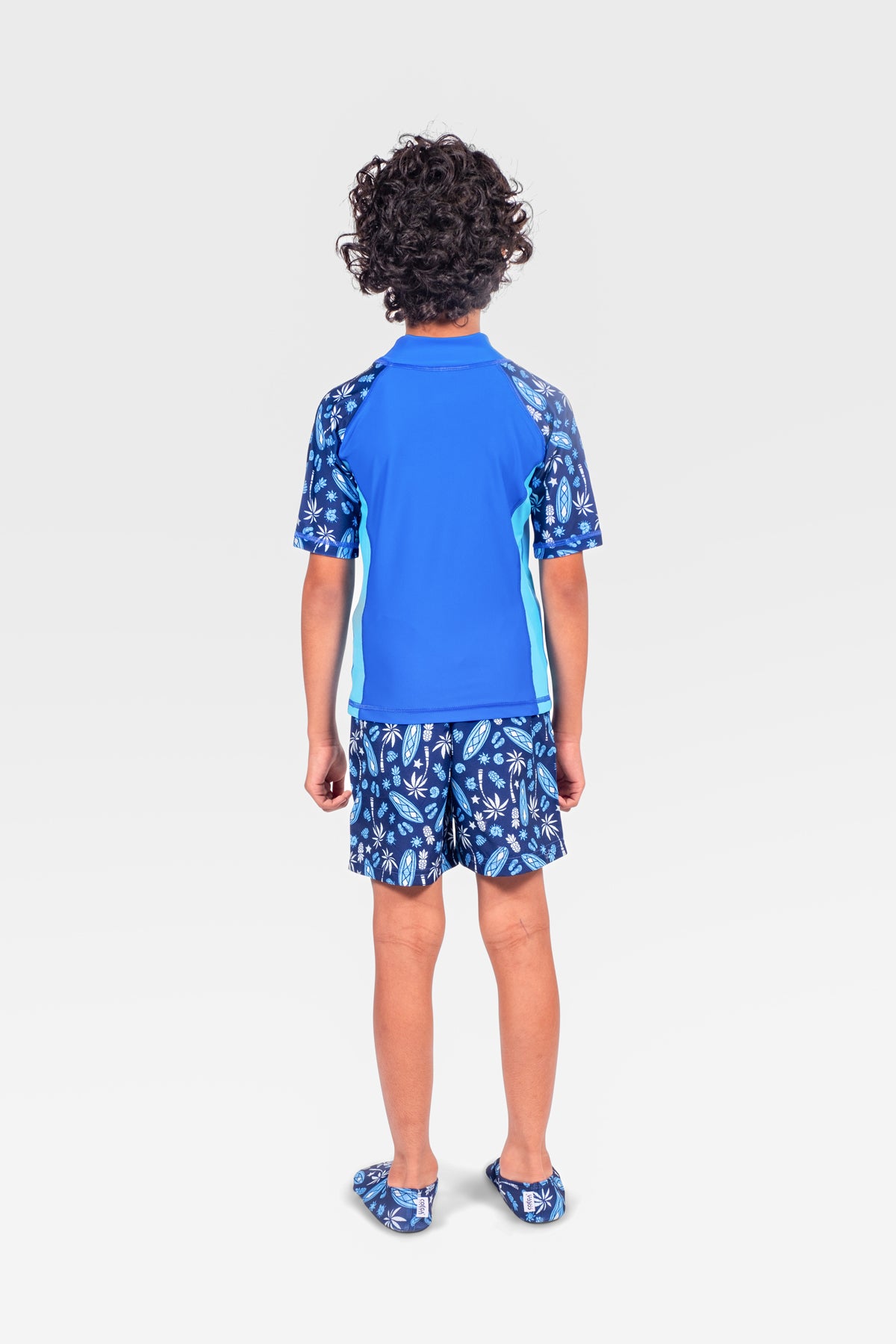 COEGA Boys Kids Rash Guard - Short Sleeve