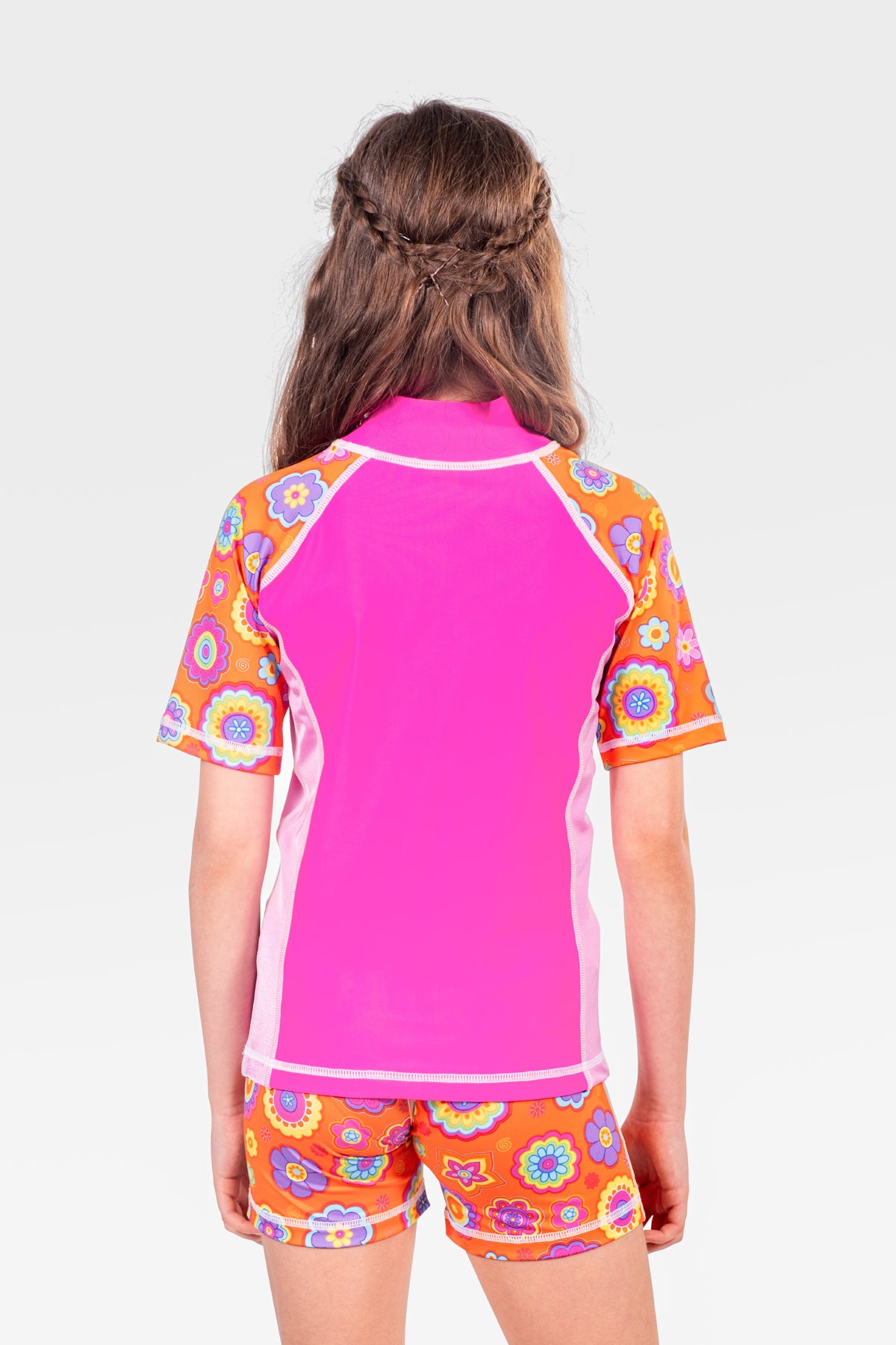 COEGA Girls Kids Rash Guard - Short Sleeve