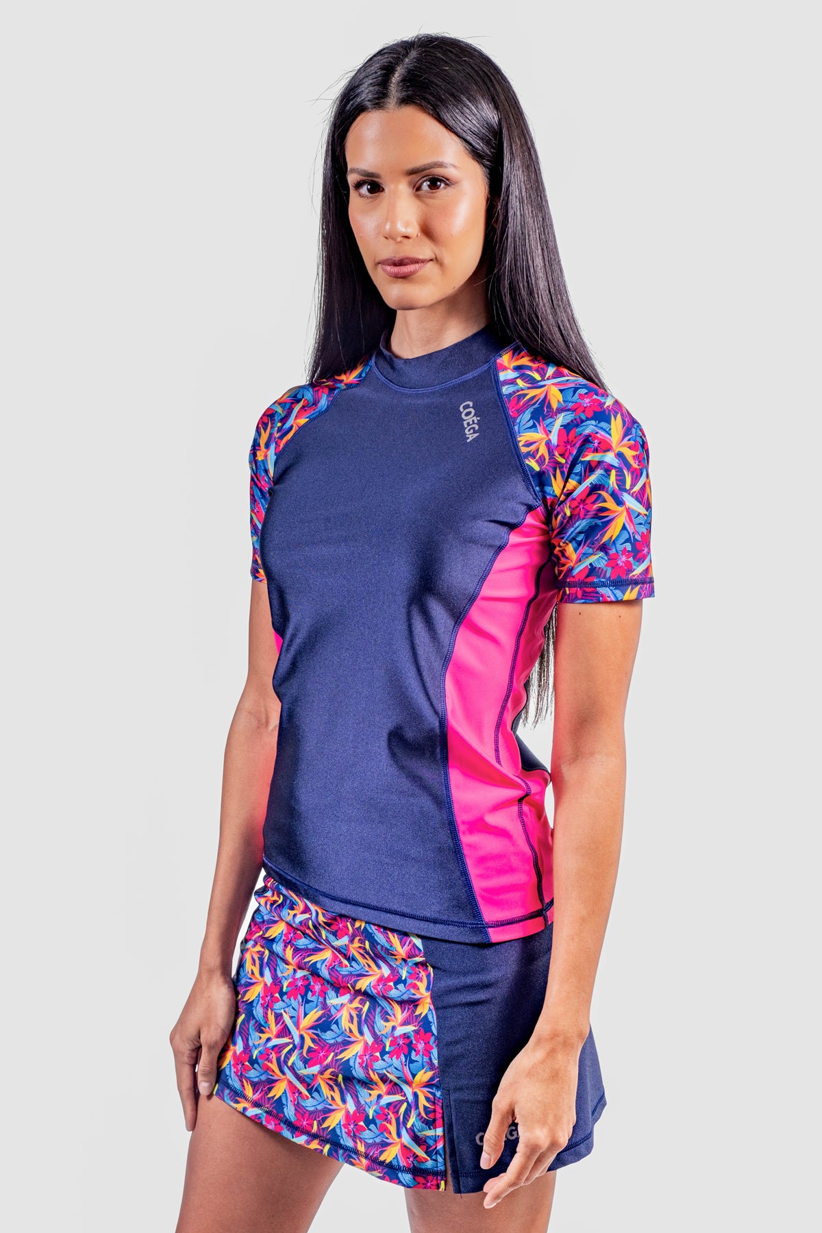 COEGA Ladies Rash Guard - Short Sleeve