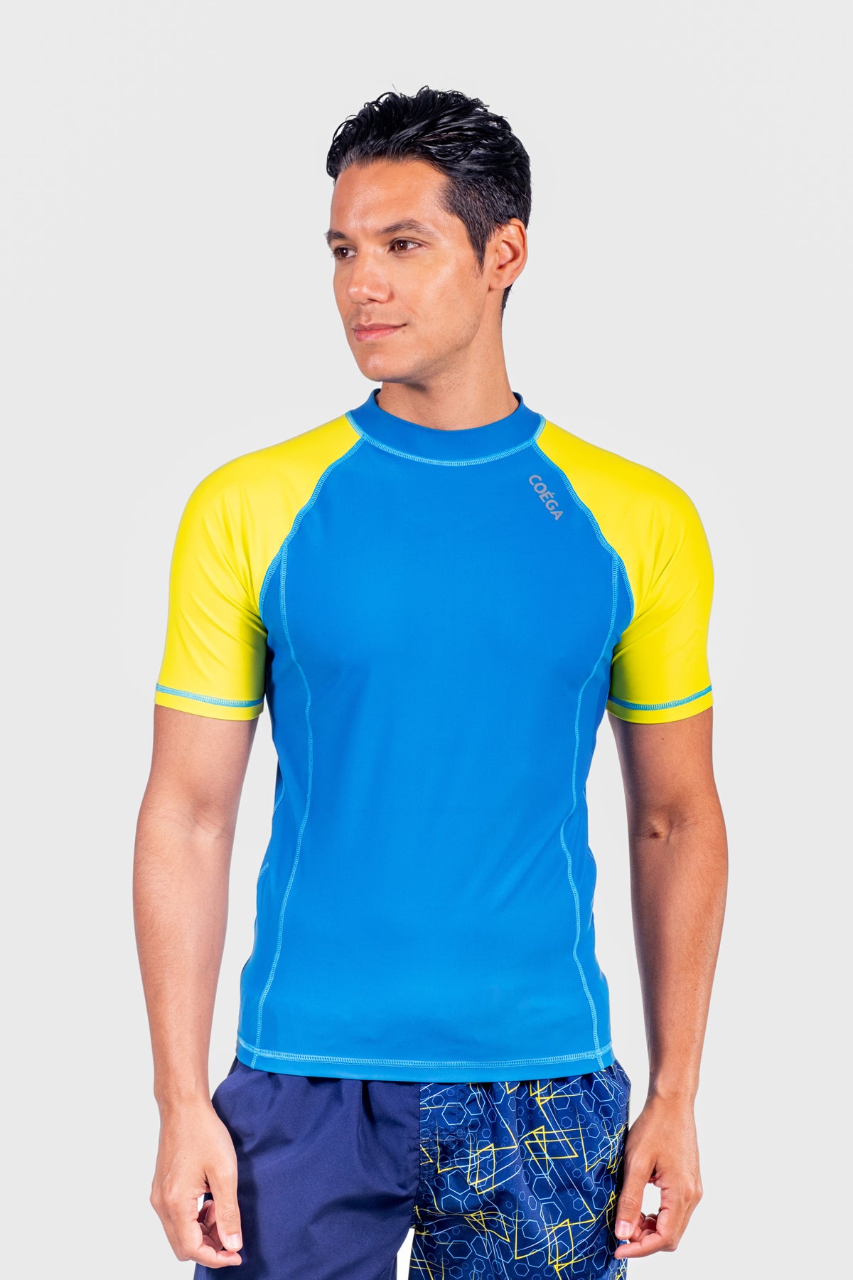 COEGA Mens Rash Guard - Short Sleeve