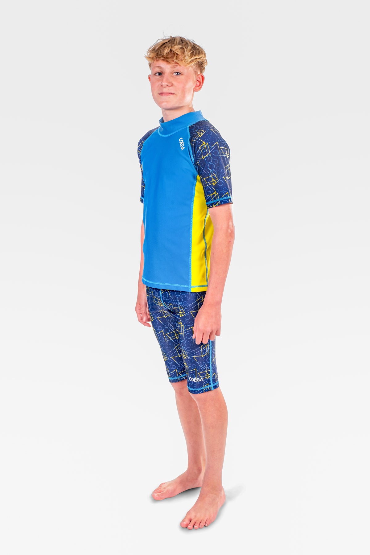 COEGA Boys Youth Rash Guard - Short Sleeve