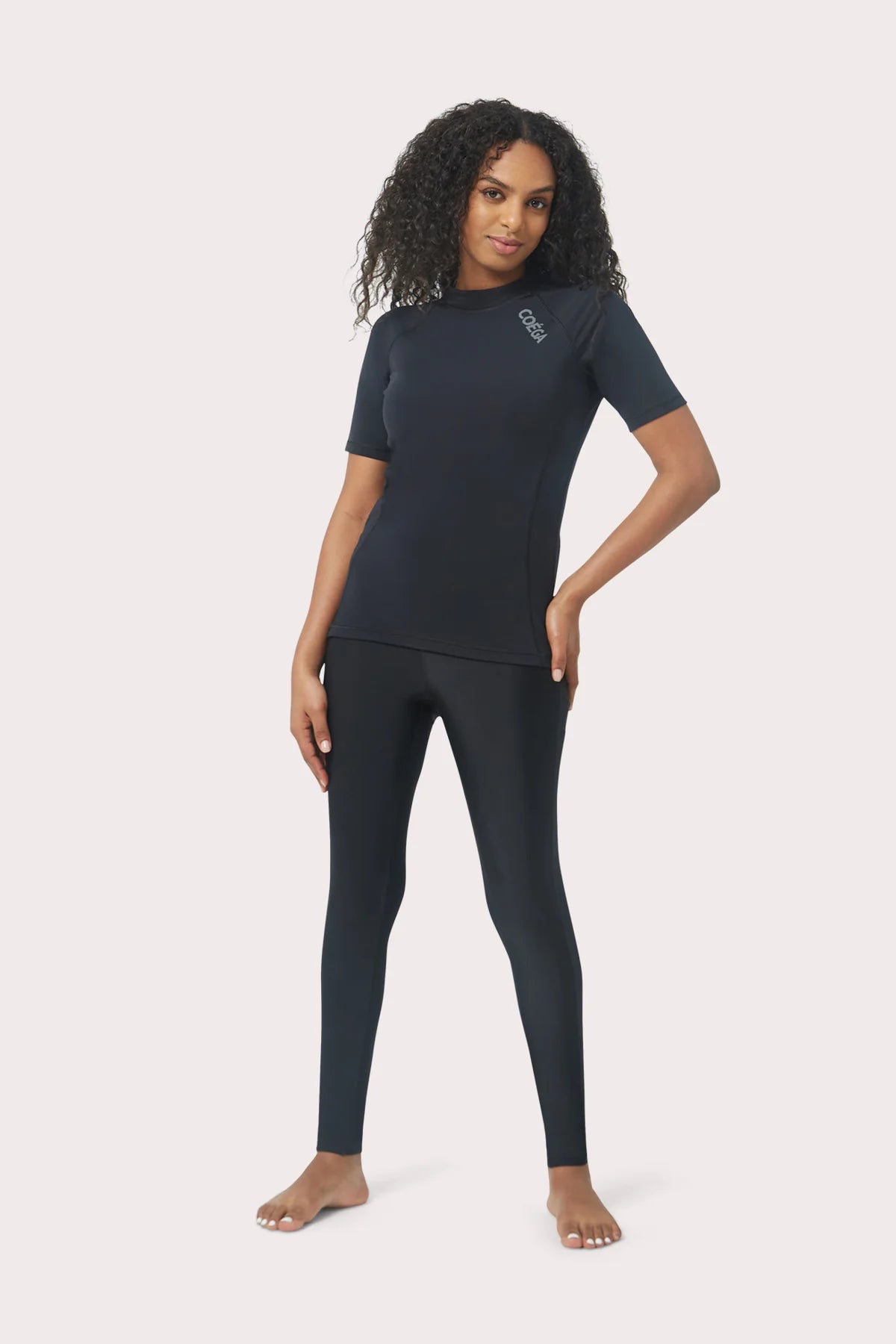 COEGA Ladies Rash Guard - Short Sleeve