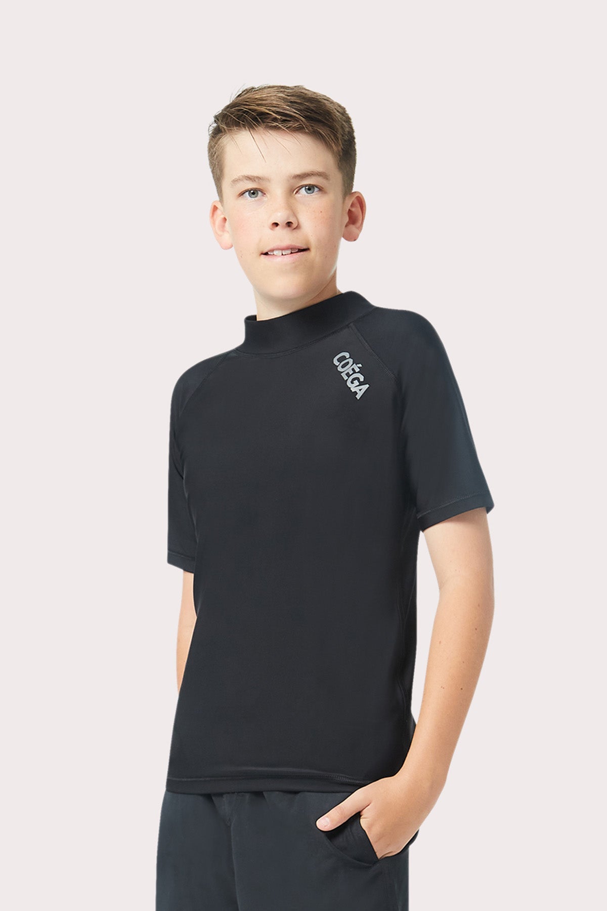 COEGA Boys Youth Rash Guard - Short Sleeve